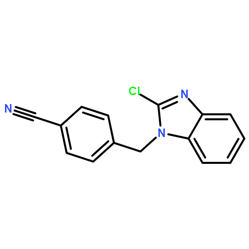 Benzonitrile, 4-[(2-chloro-1H-benzimidazol-1-yl)methyl]-