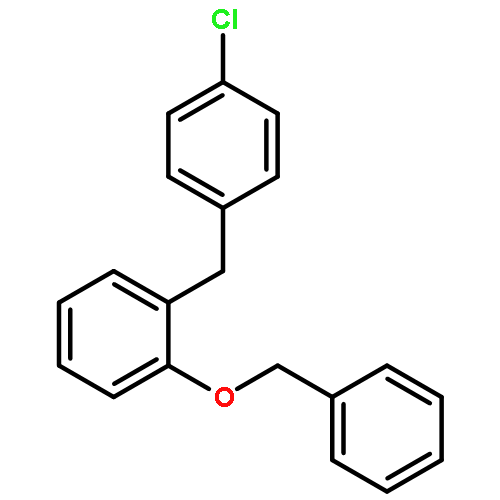 Benzene, 1-[(4-chlorophenyl)methyl]-2-(phenylmethoxy)-