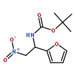 Carbamic acid, [(1S)-1-(2-furanyl)-2-nitroethyl]-, 1,1-dimethylethyl ester