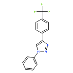 1H-1,2,3-Triazole, 1-phenyl-4-[4-(trifluoromethyl)phenyl]-