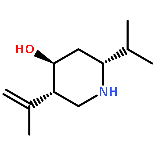 4-Piperidinol, 5-(1-methylethenyl)-2-(1-methylethyl)-, (2R,4S,5S)-