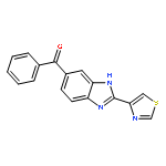 Methanone, phenyl[2-(4-thiazolyl)-1H-benzimidazol-5-yl]-