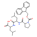 L-Leucine, 1-[(9H-fluoren-9-ylmethoxy)carbonyl]-L-prolyl-L-leucyl-