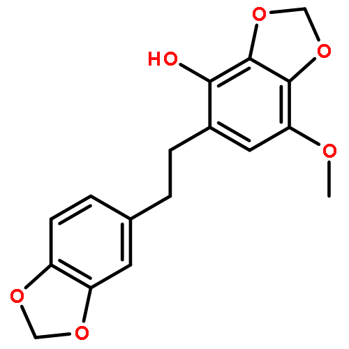 1,3-BENZODIOXOL-4-OL, 5-[2-(1,3-BENZODIOXOL-5-YL)ETHYL]-7-METHOXY-