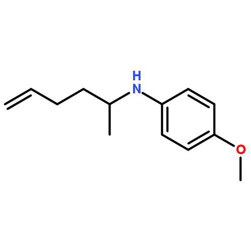 Benzenamine, 4-methoxy-N-[(1R)-1-methyl-4-pentenyl]-