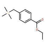 BENZOIC ACID, 4-[(TRIMETHYLSILYL)METHYL]-, ETHYL ESTER