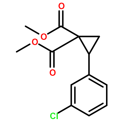 1,1-CYCLOPROPANEDICARBOXYLIC ACID, 2-(3-CHLOROPHENYL)-, DIMETHYL ESTER