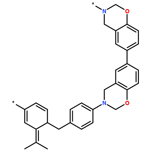 POLY[2H-1,3-BENZOXAZINE-3,6(4H)-DIYL(1-METHYLETHYLIDENE)-2H-1,3-BENZOXAZINE-6,3(4H)-DIYL-1,4-PHENYLENEMETHYLENE-1,4-PHENYLENE]