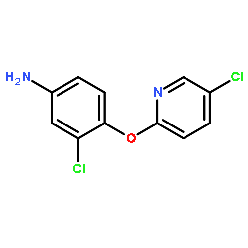 Benzenamine, 3-chloro-4-[(5-chloro-2-pyridinyl)oxy]-