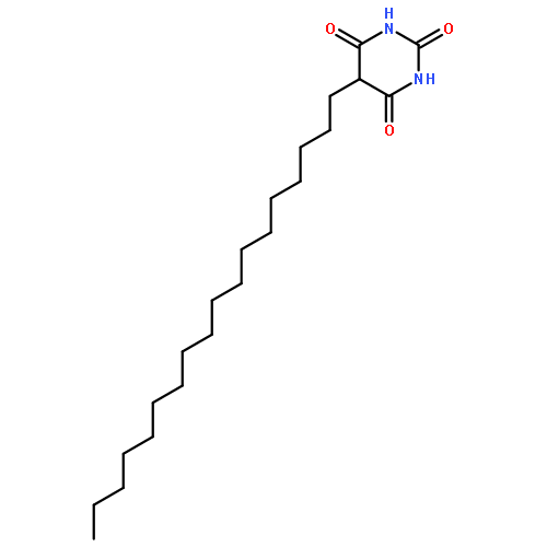 2,4,6(1H,3H,5H)-PYRIMIDINETRIONE, 5-OCTADECYL-