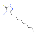 3H-1,2,4-TRIAZOLE-3-THIONE, 4-AMINO-2,4-DIHYDRO-5-NONYL-