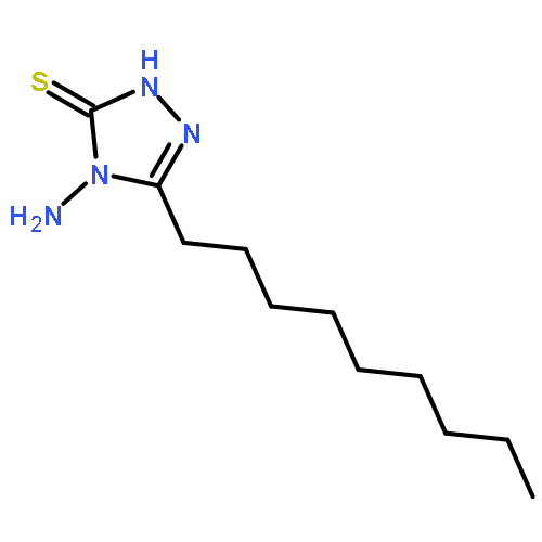 3H-1,2,4-TRIAZOLE-3-THIONE, 4-AMINO-2,4-DIHYDRO-5-NONYL-