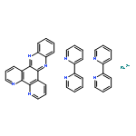 Ruthenium(2+),bis(2,2'-bipyridine-kN1,kN1')(dipyrido[3,2-a:2',3'-c]phenazine-kN4,kN5)-, (OC-6-21)-