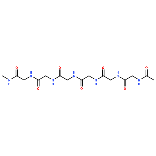 Glycinamide, N-acetylglycylglycylglycylglycylglycyl-N-methyl-