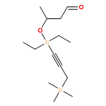 Butanal, 3-[[diethyl[3-(trimethylsilyl)-1-propynyl]silyl]oxy]-