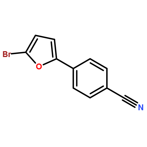 Benzonitrile, 4-(5-bromo-2-furanyl)-