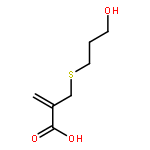 2-PROPENOIC ACID, 2-[[(3-HYDROXYPROPYL)THIO]METHYL]-