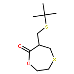 1,4-Oxathiepan-7-one, 6-[[(1,1-dimethylethyl)thio]methyl]-