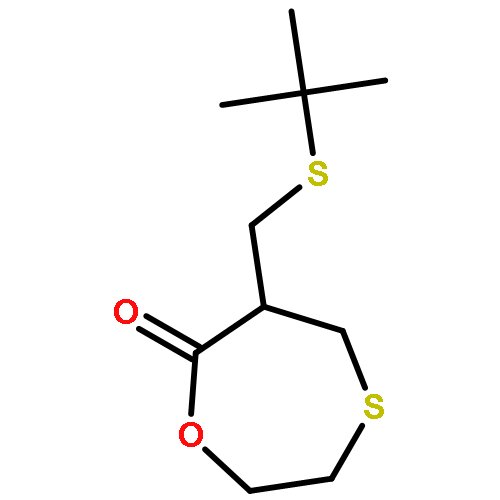 1,4-Oxathiepan-7-one, 6-[[(1,1-dimethylethyl)thio]methyl]-