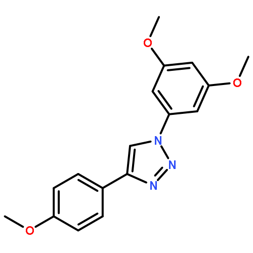 1H-1,2,3-Triazole, 1-(3,5-dimethoxyphenyl)-4-(4-methoxyphenyl)-