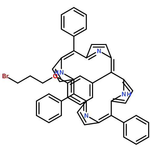 21H,23H-PORPHINE, 5-[3-(3-BROMOPROPOXY)PHENYL]-10,15,20-TRIPHENYL-