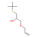 2-Propanol, 1-[(1,1-dimethylethyl)thio]-3-(2-propenyloxy)-