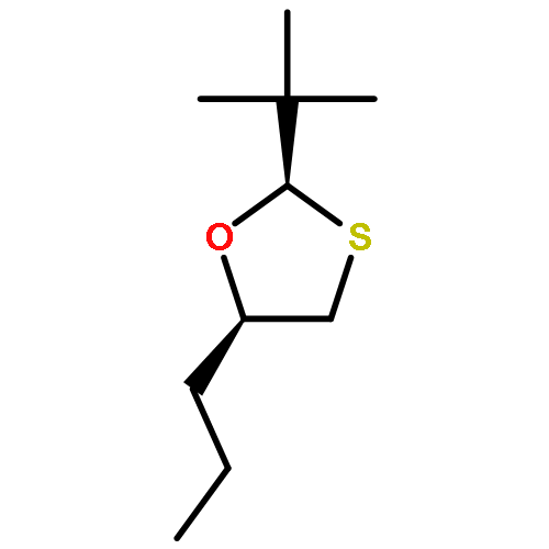 1,3-Oxathiolane, 2-(1,1-dimethylethyl)-5-propyl-, (2R,5R)-rel-