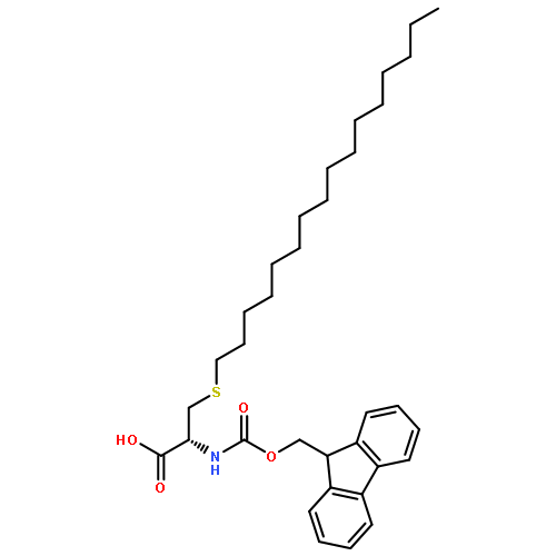 L-CYSTEINE, N-[(9H-FLUOREN-9-YLMETHOXY)CARBONYL]-S-HEXADECYL-