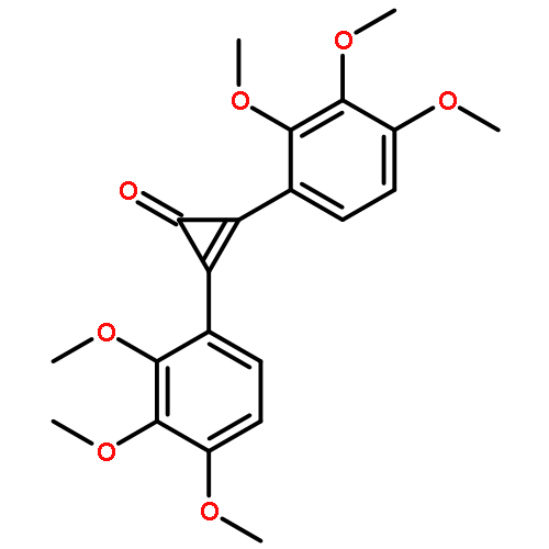 2-Cyclopropen-1-one, 2,3-bis(2,3,4-trimethoxyphenyl)-