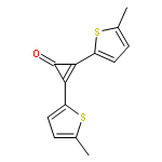 2-Cyclopropen-1-one, 2,3-bis(5-methyl-2-thienyl)-