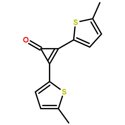 2-Cyclopropen-1-one, 2,3-bis(5-methyl-2-thienyl)-