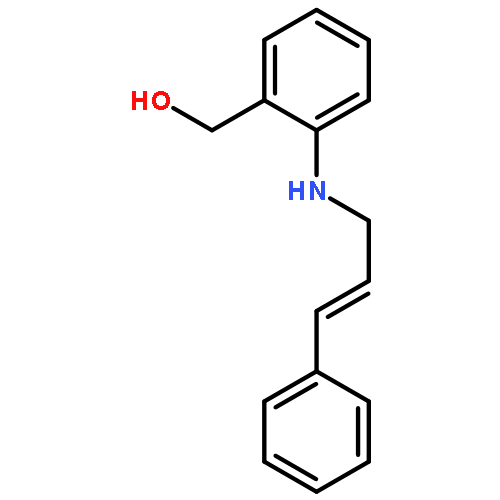 BENZENEMETHANOL, 2-[[(2E)-3-PHENYL-2-PROPENYL]AMINO]-