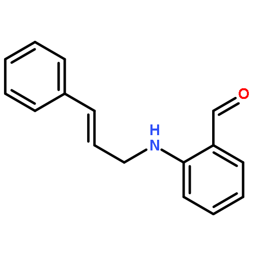 Benzaldehyde, 2-[[(2E)-3-phenyl-2-propenyl]amino]-