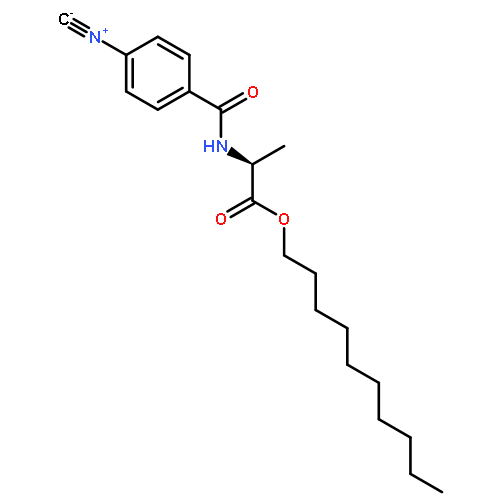 L-ALANINE, N-(4-ISOCYANOBENZOYL)-, DECYL ESTER