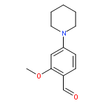 2-Methoxy-4-piperidin-1-yl-benzaldehyde