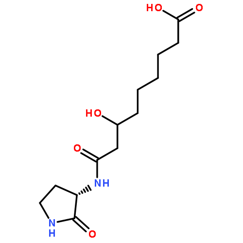 Nonanoic acid, 7-hydroxy-9-oxo-9-[[(3S)-2-oxo-3-pyrrolidinyl]amino]-