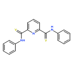 2,6-Pyridinedicarbothioamide, N,N'-diphenyl-