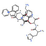 (2s)-6-amino-2-[[2-[[(2s)-2-[[(2s)-2-[[(2r)-2-[[(2s)-2-amino-3-(1h-imidazol-5-yl)propanoyl]amino]-3-(1h-indol-3-yl)propanoyl]amino]propanoyl]amino]-3-(1h-indol-3-yl)propanoyl]amino]-3-phenylpropanoyl]amino]hexanamide