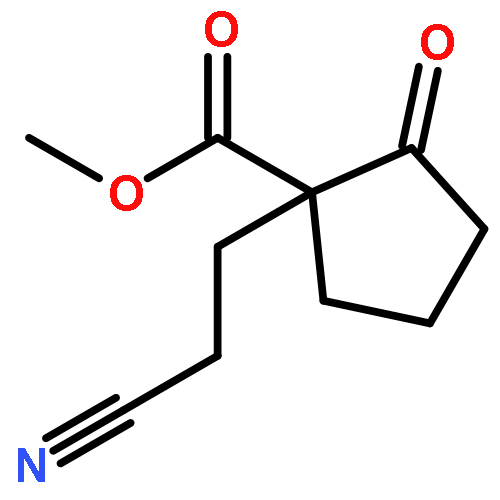 CYCLOPENTANECARBOXYLIC ACID, 1-(2-CYANOETHYL)-2-OXO-, METHYL ESTER