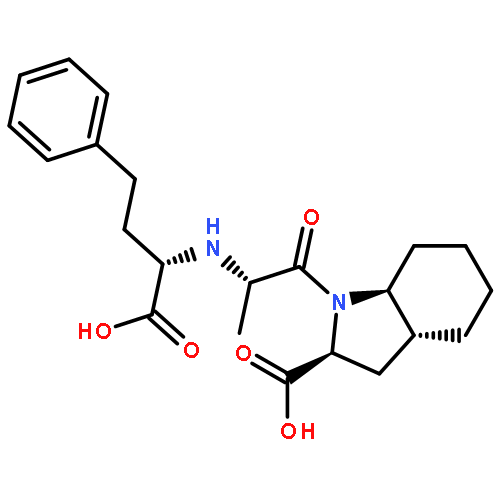 (2S,3aR,7aS)-1-[(2S)-2-[[(1S)-1-carboxy-3-phenylpropyl]amino]propanoyl]-2,3,3a,4,5,6,7,7a-octahydroindole-2-carboxylic acid