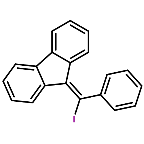 9H-Fluorene, 9-(iodophenylmethylene)-