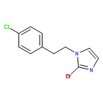 1H-IMIDAZOLE, 2-BROMO-1-[2-(4-CHLOROPHENYL)ETHYL]-