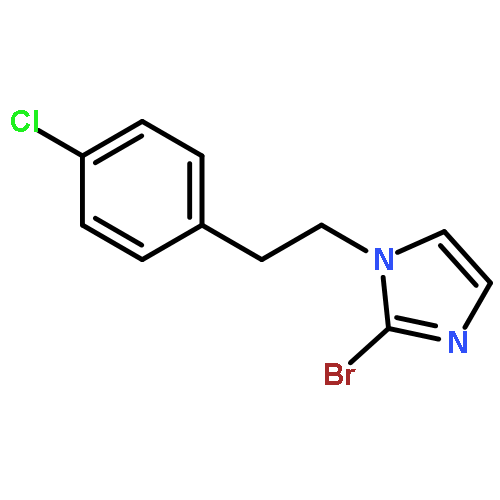 1H-IMIDAZOLE, 2-BROMO-1-[2-(4-CHLOROPHENYL)ETHYL]-