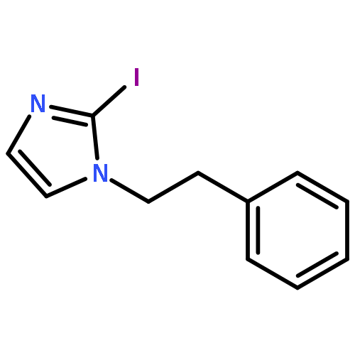 1H-Imidazole, 2-iodo-1-(2-phenylethyl)-