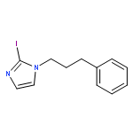 1H-IMIDAZOLE, 2-IODO-1-(3-PHENYLPROPYL)-