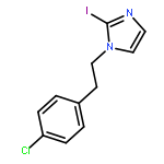 1H-Imidazole, 1-[2-(4-chlorophenyl)ethyl]-2-iodo-