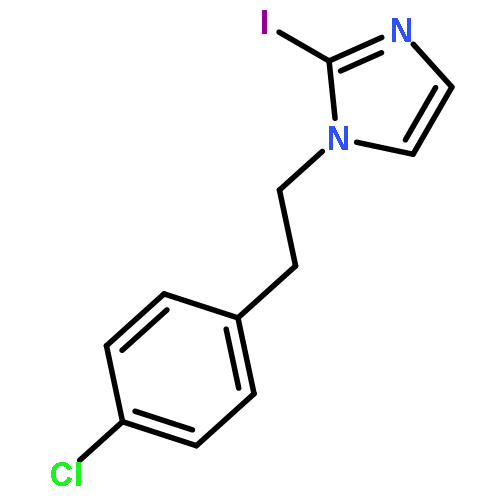 1H-Imidazole, 1-[2-(4-chlorophenyl)ethyl]-2-iodo-