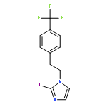 1H-IMIDAZOLE, 2-IODO-1-[2-[4-(TRIFLUOROMETHYL)PHENYL]ETHYL]-