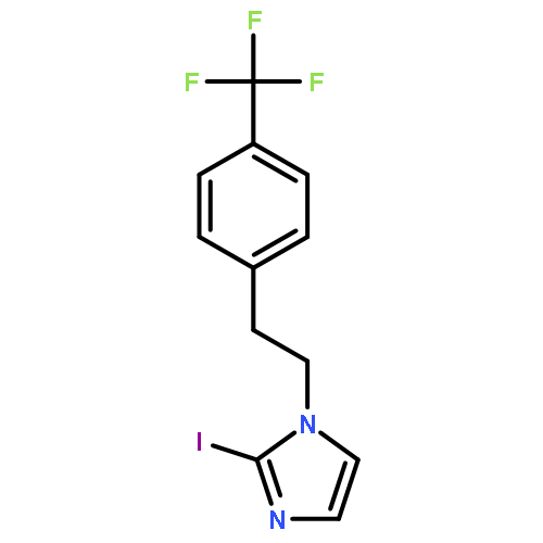 1H-IMIDAZOLE, 2-IODO-1-[2-[4-(TRIFLUOROMETHYL)PHENYL]ETHYL]-