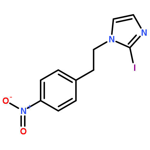 1H-Imidazole, 2-iodo-1-[2-(4-nitrophenyl)ethyl]-